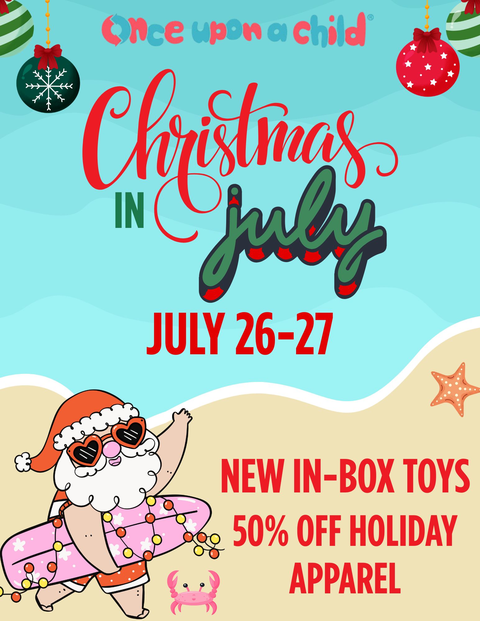 Christmas in july